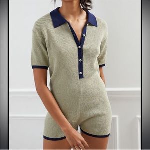 NWT Anthropologie Romper XS petite!